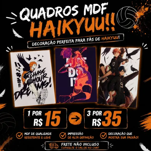 Quadros haikyuu