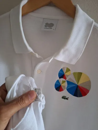 Camisa lacoate edição limitada epoca exclusiva comprada nos USA gg grande estado nova