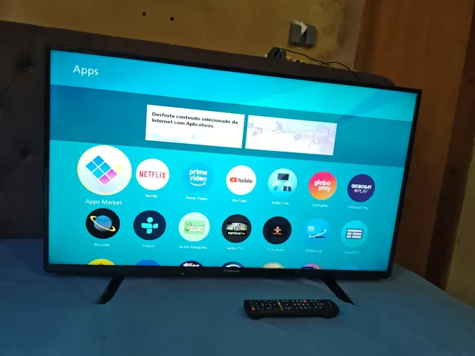 TV SMART 40"Panasonic LED Wi-fi Full HD ENTREGO Goiânia Anápolis e Região Parcelo