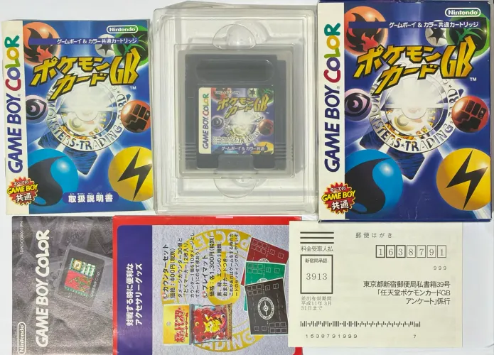 Pokémon TCG game boy color original japonês