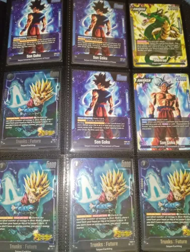 136 Cartas Dragonball Fusion Originais em Perfeito Estado