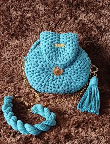 Bolsa de Crochê Azura