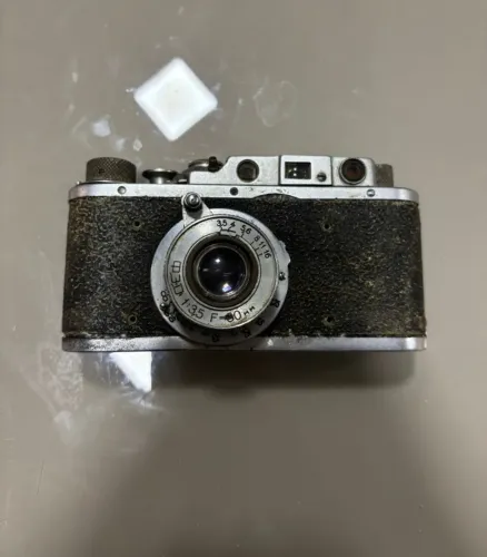 * PARA COLECIONADOR * Câmera Vintage FED 1 Original - Década de 1940/50