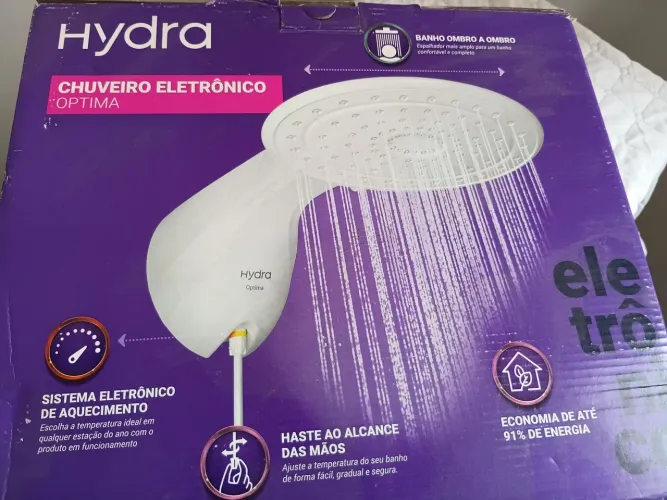 Chuveiro eletrônico Hydra Optima 220V 7700W