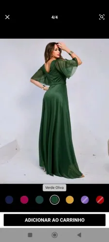 Vestido de festa (Plus Size)