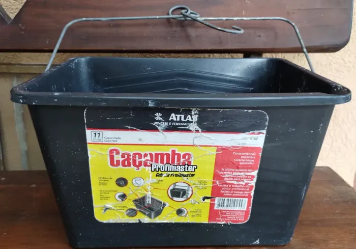Caçamba para pintura