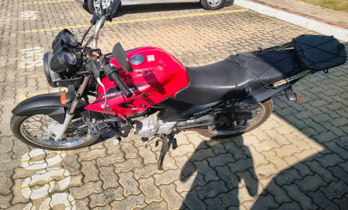 Motocicleta recentemente revisada