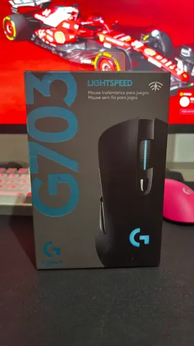 Mouse Gamer Logitech G703 LIGHTSPEED | HERO 25K | Novo