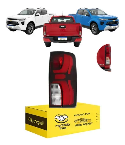 Lanterna Sinaleira Gm S10 Ltz Z71 2025 2026 C/led Nova L.d Direito/passageiro Fumê