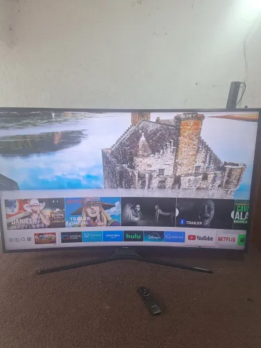 TV SMART SANSUNG 4K TELA CURVA  55,  ACEITO CARTÃO DE CRÉDITO 
