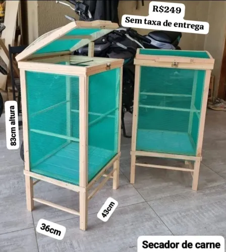Secador de carne e ervas 