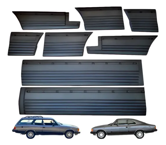 Kit de Aplique Friso Borrachão Opala/Caravan Diplomata Coupé