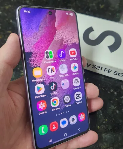 S21 FE 256 GB ZERADO 100%