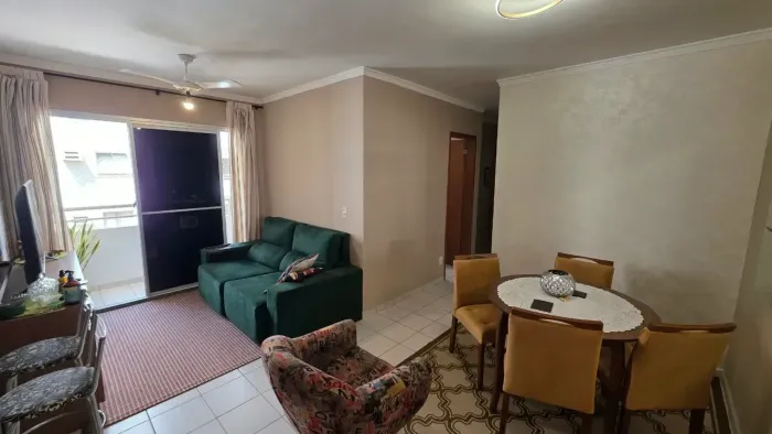 Apartamento 3Q mobiliado no Condomínio Piazza di Napoli Cuiabá/MT