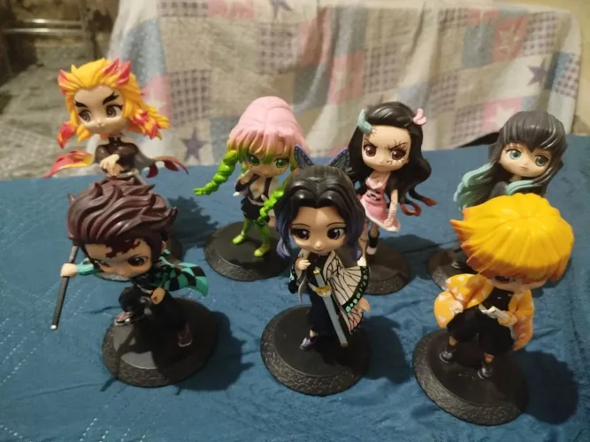 Bonecos do Anime Damon Slayer