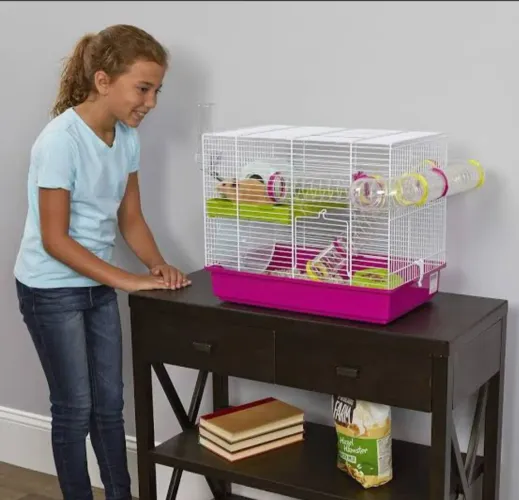 Gaiola hamster completa 