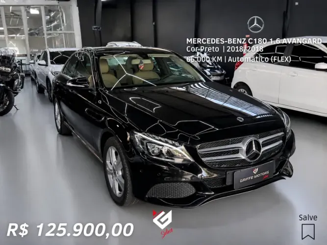 Mercedes-Benz C-180 CGI Avant. 1.6/1.6 Flextb 16V Aut. 2018