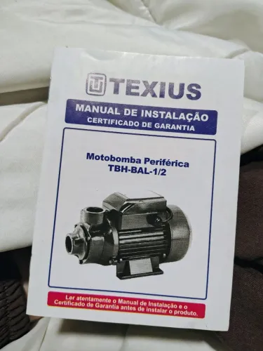 Motobomba Circulação Texius 1/2CV TBH_BAL Bivolt + Pressostato Texius TC-18