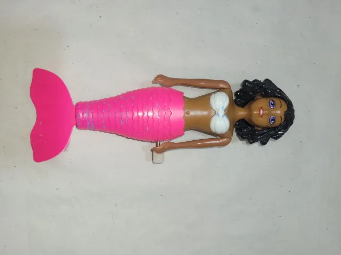 Boneca Sereia de corda (Funcionando)
