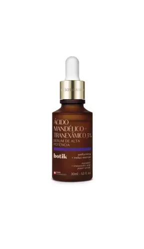 Sérum de Alta Potência Ácido Mandélico + Tranexâmico 5% Botik 30ml