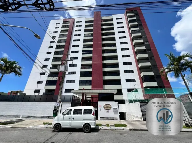 Apto na Gruta de Lourdes, 2/4, suíte, nascente, reformado, planejados, 54 m²