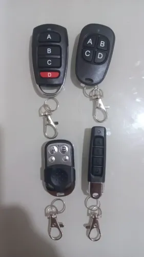 Controle portao 5 unidades 80,00 reais