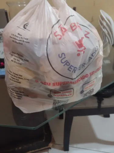 Sacola de roupas de bebê 