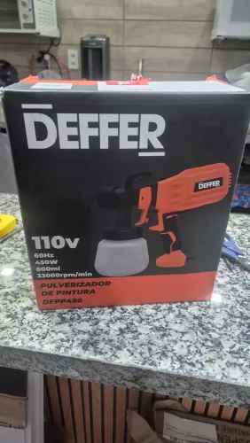 Pistola pulverizadora de tinta. 