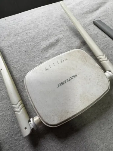 Roteador Wi-Fi Multilaser 2 Antenas Funcionando