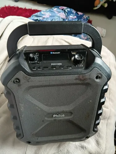 Caixa de som acústica Philco 110w
