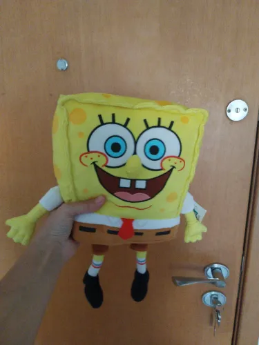 Pelúcia bob esponja nova com tag 30 cm