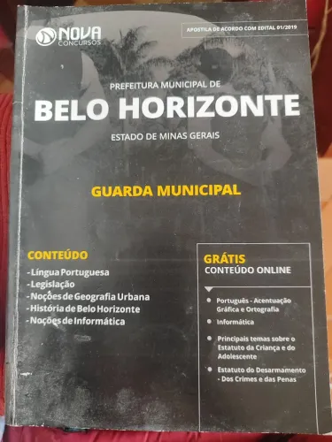 Apostila de concurso - Guarda Municipal 