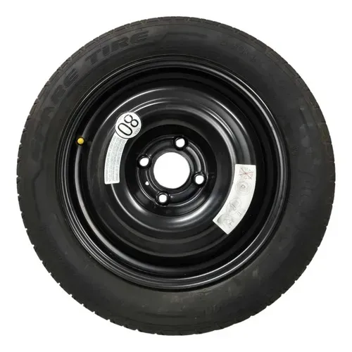 Estepe Roda Pneu Peugeot 208 2022 - Preto