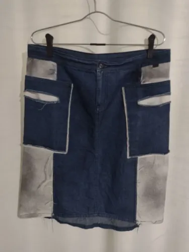 Saia jeans