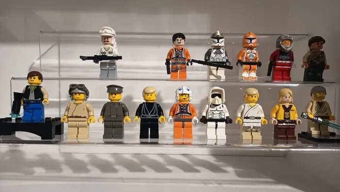 Lote Minifigures Lego Star Wars Luke, Han Solo, Anakin, Obi Wan Kenobi 