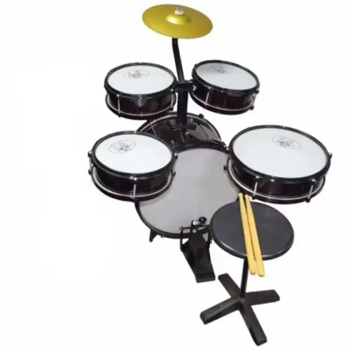 Bateria Infantil Acústica Semi Profissional - Rock Baby