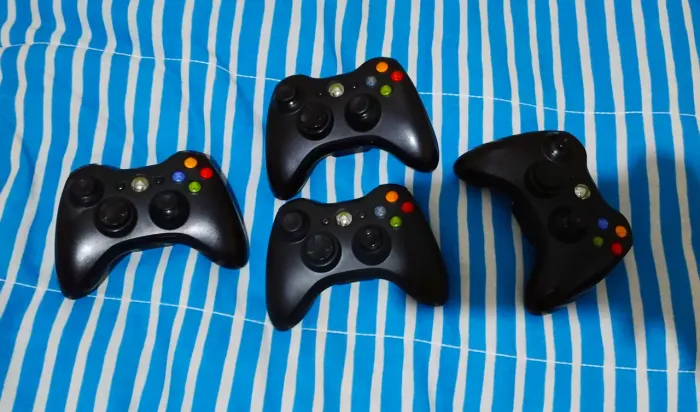 LOTE DE CONTROLES XBOX 360 ORIGINAL! FUNCIONANDO TUDO!