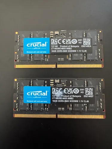 Memória RAM DDR5 2x16GB 5600Mhz