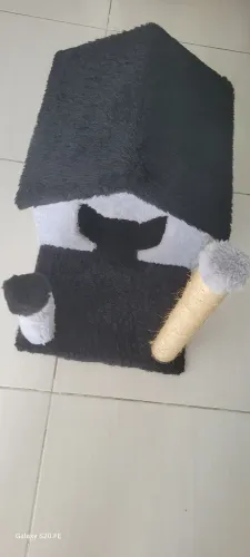 Casinha Arranhador Gatos Conforto<br>Pets Cabana Caminha