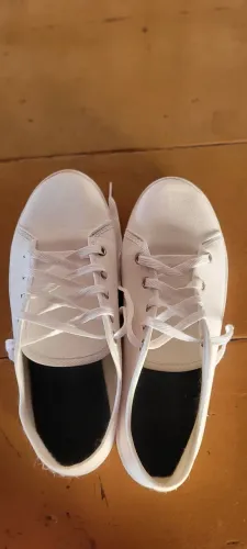 Sapato branco número 39/usado em bom estado
