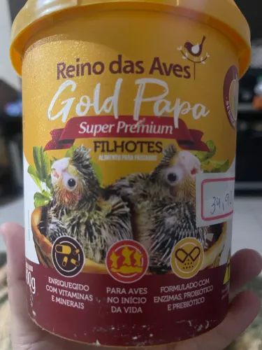 Papa para calopsita