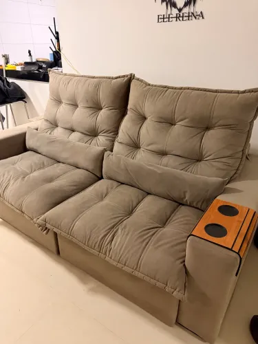Sofá Retrátil 2,5M