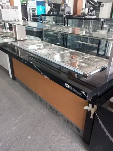 NZ. Buffet AQUECIDO 2 metros Gelopar