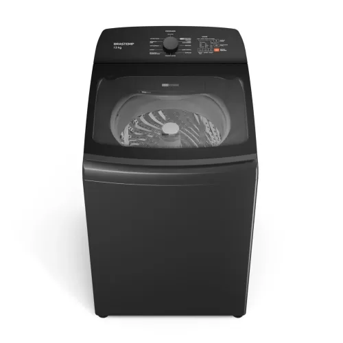 Lavadora cinza 13kg Brastemp