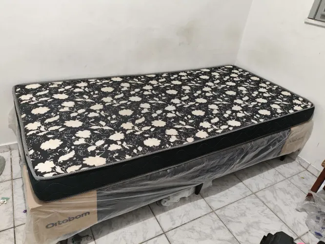Cama box solteiro