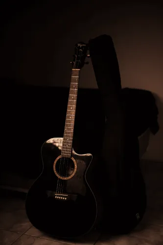 Violão Tagima California BK Preto - Eletroacústico com tarraxas GOTOH