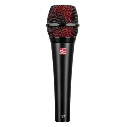 Microfone Se Eletronics V7 Black Dynamic Vocal