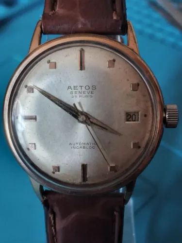 RELÓGIO ANTIGO AETOS AUTOMÁTICO