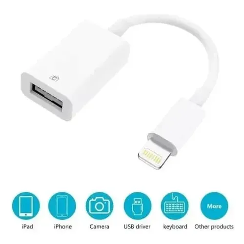 Adaptador OTG IOS Lightning aGold CBA-02