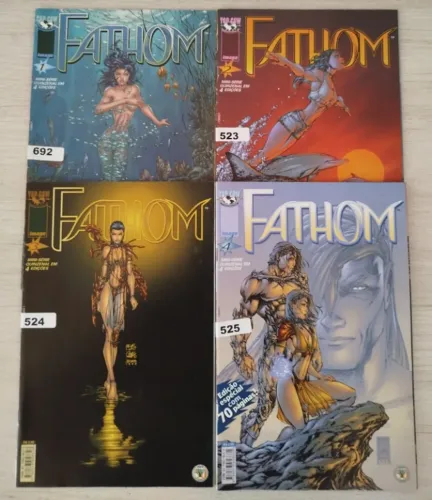 HQ Quadrinhos Fathom (completo em 4 edições)